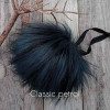 Farbe: Classic-petrol Fellbommel Webpelz