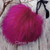Farbe: Classic-pink Fellbommel Webpelz