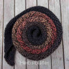 Farbe: Herbstblätter Zipfelschal handgestrickt