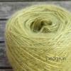 Farbe: Lindgrün Mohair-Seide naturgefärbt