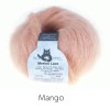 Farbe: Mango Mohair-Merino Merino-Lace