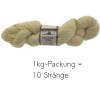 Farbe: Natur  Schurwolle/Poly Sockenwolle 1kg, zzgl. 53,-€