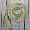 Farbe: Olivenbaum Zipfelschal handgestrickt