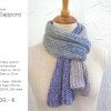 Farbe: Sapporo Schal handgestrickt, zzgl. 9,-€