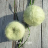 Farbe: Schilf-light Silky Kid pflanzengefärbt