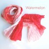 Farbe: Watermelon Seidentuch Crinkle