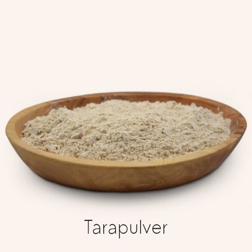 Tarapulver in Holzschale - Beizmittel