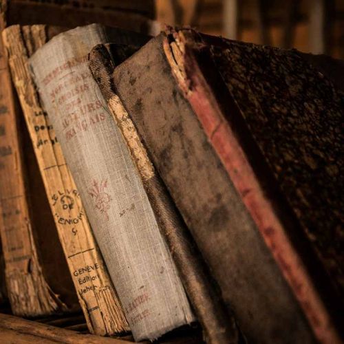 Alte Bücher - Geballte Informationen