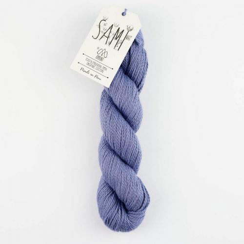 1 Strang Bio-Baumwolle in blau