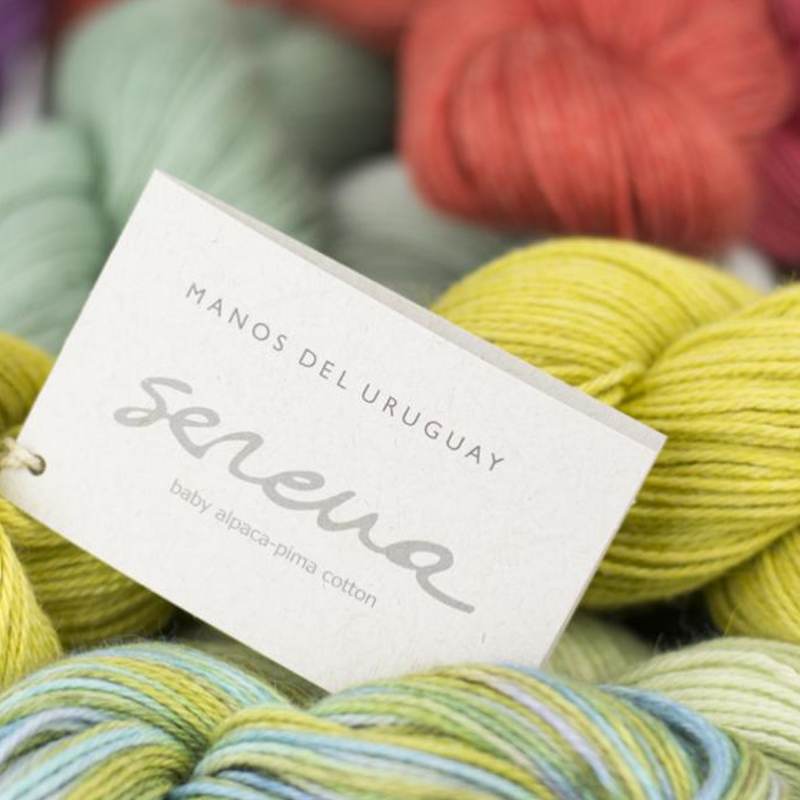 Vollbild Bunte Stränge Serena - Babyalpaka mit pima-Baumwolle