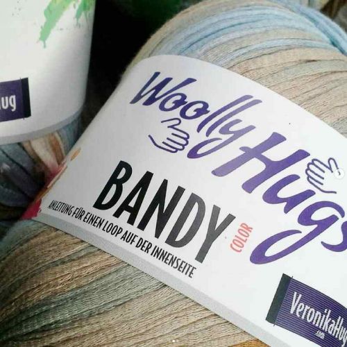Banderole von Bändchengarn Bandy aus Baumwolle